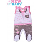 Dojčenské dupačky New Baby Jeans, ružové
